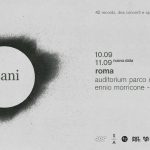 i cani live a Roma Potrebbe essere un'illustrazione raffigurante il seguente testo "42 records, dna concerti e spring attitude festival presentano: i cani 10.09 roma auditorium parco della musica ennio morricone CABE ၁၀၀ นาชรรรขัง S A POT! ា ነን MMAnger nfo: dnaconcerti.com prevendlite:ticketone.it prevendite: ticketone.it"