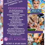 In Bus🚌 Verso il Carnevale 🎭🎊🎉di Misterbianco 🎭🎊🎉e le Meraviglie di Catania 🏛️⛲⛪🛍️ Potrebbe essere un contenuto grafico raffigurante macramè e il seguente testo "HI IN TOUR DI MISTERBIANCO MISTERBIANGO AL CARNEVALE e CATANIA 2026 8 FEBBRAIO PROGRAMMA Ore 06:00 Partenza da Cosenza (Piazzale della Madonnina) fermate intermedie Falerna, Lamezia Terme,Pizzo, Sant' Onofrio Ore 07:30 Vibo Valentia (Piazza Municipio) Ore 08:00 Rosarno. CARNEVALE 3門 MISTERBIANCO2 ore 12:00 Arrivo Catania e passeggiata nel centro storico. Ore 15:00 Trasferimento a Misterbianco per vivere il suo spettacolare carnevale con le sue maschere tradizioni. Ore 20:00 rientro. Info e Prenotazioni 391 4752108 TИCKET € 49,00 Adulti 45 ,00 Bambini *Acconto €30 al momento dell' iscrizione"