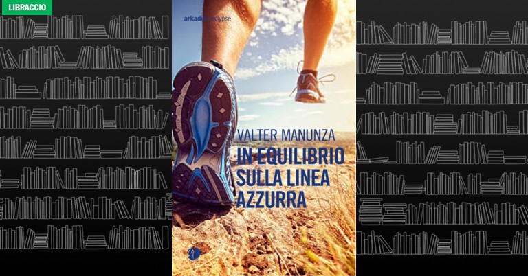 In equilibrio sulla linea azzurra di Valter Manunza con Denata Ndreca Potrebbe essere un'immagine raffigurante il seguente testo "LIBRACCIO arkadi yose / VALTER VALTERMANUNZA VAL TER MANUNZA N-EQUILIBRIO SULLALINEA SULLA AZZURRA"