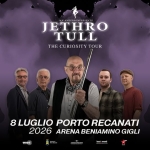 Jethro Tull – 08.07.26 – Porto Recanati, Arena Beniamino Gigli Jethro Tull – 08.07.26 – Porto Recanati, Arena Beniamino Gigli a Porto Recanati (MC) il 8 luglio 2026