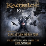 Kamelot – Dark Asylum World Tour – Europe Part I | Trezzo sull’Adda (MI), Live Club Kamelot – Dark Asylum World Tour – Europe Part I Trezzo sull’Adda (MI), Live Club a Trezzo sull'Adda (MI) il 17 novembre 2026
