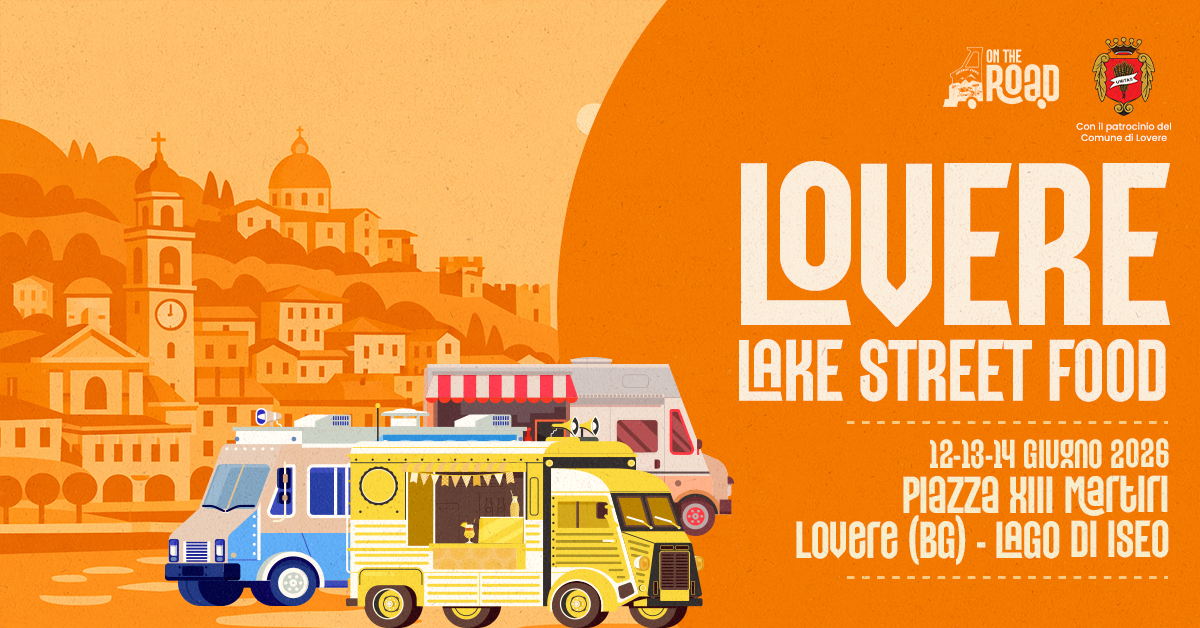 Evento Lovere Lake Street Food 12,13,14 Giugno 2026 – Piazza Xiii Martiri – Lovere (Bg) – Lago Di Iseo Locandina Lovere Lake Street Food 12,13,14 Giugno 2026 – Piazza Xiii Martiri – Lovere (Bg) – Lago Di Iseo - da venerdì 12 giugno - lunedì 15 giugno 2026 ore 11:00 ore 00:00