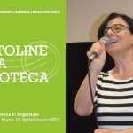 L’ultima sorpresa di Tiziana Barbieri | Cartoline dalla Biblioteca L’ultima sorpresa di Tiziana Barbieri Cartoline dalla Biblioteca a Spilamberto (MO) il 7 maggio 2026