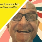 MI SONO MESSO IL MICROCHIP, l’uomo che voleva diventare Dio | Cimolais (PN) Potrebbe essere un contenuto di pop art raffigurante il seguente testo "Mi sono messo il microchip l'uomo che voleva diventare Dio 10 Mercoledì 19 agosto Cimolais (PN) Luisa Trevisi ANNO SPETTACOLO"