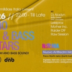 MILANO DRUM & BASS ALL STARS feat. DJ ALADYN @ NAMA – MILANO Milano Drum & Bass All Stars Feat. Dj Aladyn – Nama – Milano a Milano (MI) il 6 marzo 2026