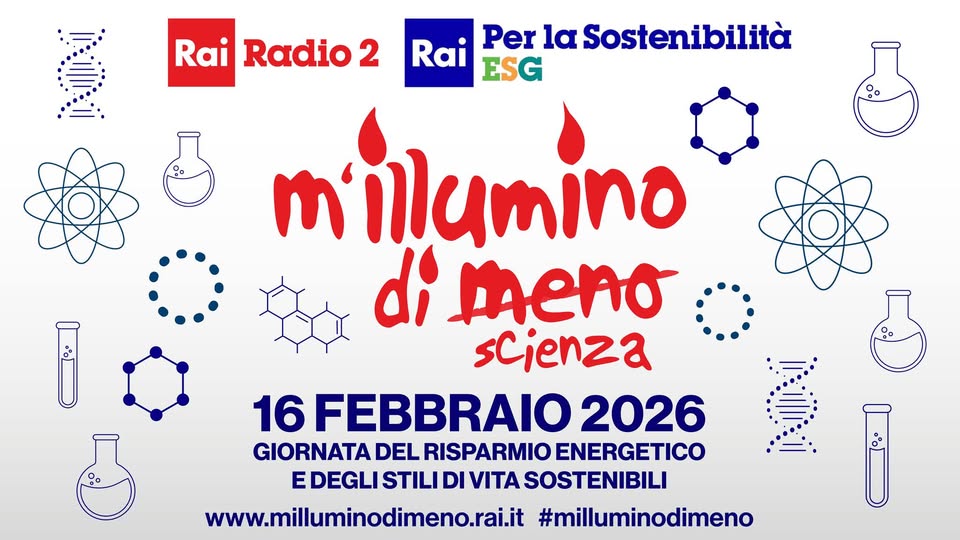 Evento M’illumino di meno 2026 in Bassa Romagna Locandina M’illumino di meno 2026 in Bassa Romagna - sabato 14 febbraio ore 10:00 - 12:00