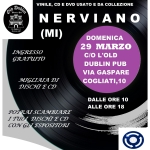 NERVIANO 29 MARZO 2026– MOSTRA MERCATO DEL VINILE E CD PER HOBBISTI Potrebbe essere un'immagine raffigurante il seguente testo "ASSOCIAZIONE ZIONE CULTURALE RockParadise Roc adise ងរថេ แชโท MOSTRA MERCATO DEL DISCO VINILE, CD E DVD USATO E DA COLLEZIONE வடமம N NERVIANO E (MI) INGRESSO GRATUITO DOMENICA 29 MARZO c/o L'OLD DUBLIN PUB VIA GASPARE COGLIATI,10 10 MIGLIAIA DJ DISCHIECD DALLE ORE 10 ALLE ORE 18 POTRAI POTRAISCAMBIARE SCAMBIARE ITUOT DISCHIE E CD CONGLI ESPOSITORI DISCOLLECTION INFORMAZIONI LATE Rock Pa adise FACEBOOK: ROCK PARADISE FIERA DEL DISCO EMAIL:EPPLUS@YAHOO.IT NERVIANO INSTAGRAMEROCKPARADISEFERADELDI SKY MUSIC TORE RECOnDS"
