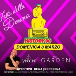 New Garden Domenica 8 Marzo H. 20.00 Presenta:♀️ HISTORY 90 FESTA DELLA DONNA ♀️Sansone deejay Potrebbe essere un contenuto di pop art raffigurante il seguente testo "della Feta AoTTa HISTORY90 DOMENICA 8 MARZO SINSONE OEGARDEN NEW GARDEN APERITIVO CENA| DOPOCENA NEWGARDEN- E RIULA(TVI-IN NEW GARDEN NOVEMBRE S.PON 0 3453 61 8247"