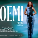 NOEMI | Zafferana Etnea (CT) @Anfiteatro Falcone e Borsellino Potrebbe essere un contenuto grafico raffigurante testo