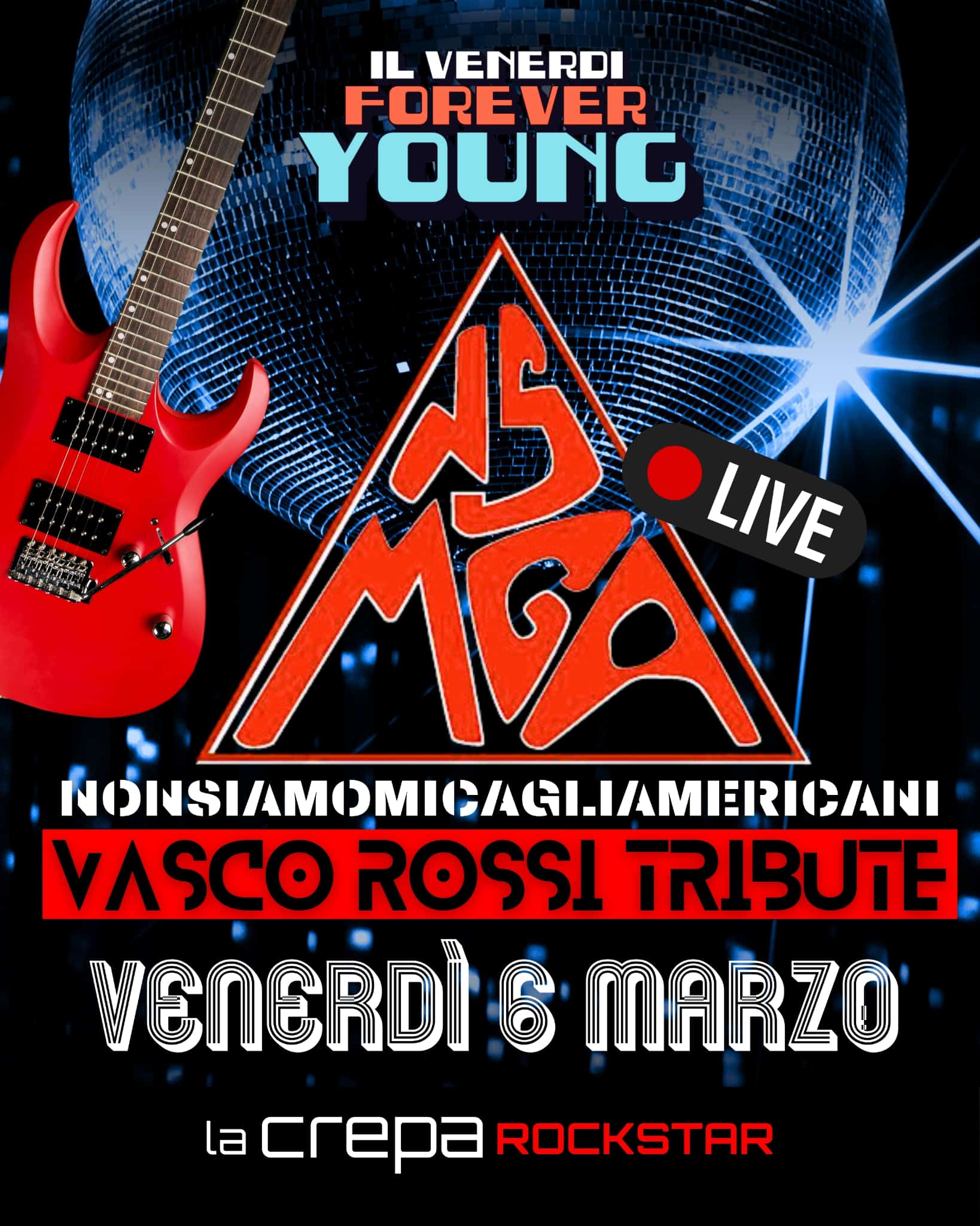 Evento Nsmga – Modena Locandina Nsmga – Modena - venerdì 6 marzo ore 22:30 - 00:30