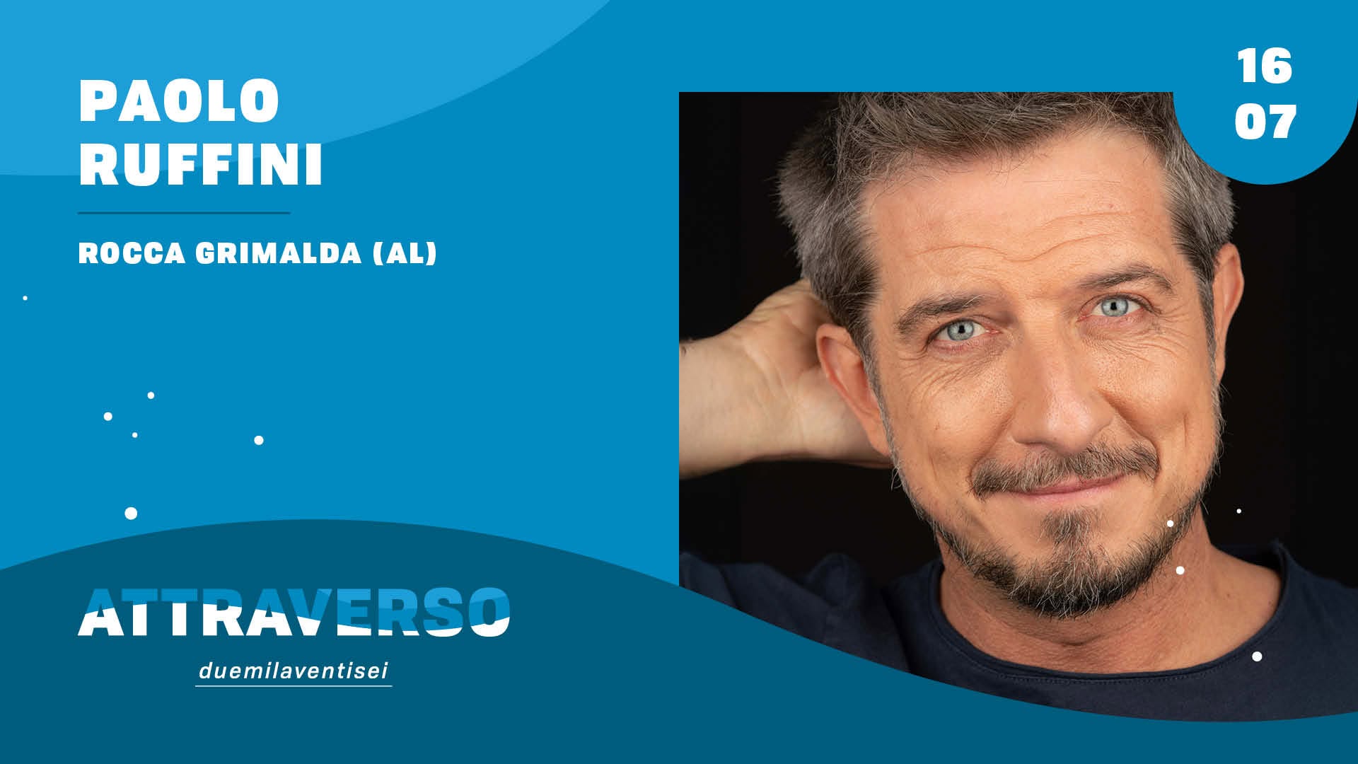 Evento PAOLO RUFFINI – Rocca Grimalda (AL) – Attraverso Festival Locandina PAOLO RUFFINI – Rocca Grimalda (AL) – Attraverso Festival - giovedì 16 luglio ore 21:00 - 23:00