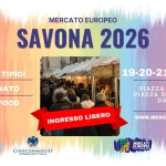 SAVONA – XIV Mercato Europeo | 19-20-21 Giugno 2026 SAVONA – XIV Mercato Europeo 19 – 20 – 21 Giugno 2026 a Savona (SV) il 19 giugno - 21 giugno 2026