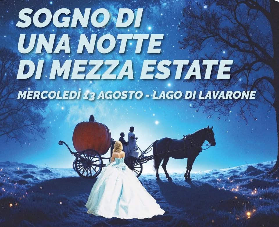 Evento Sogno di una notte di mezza estate Locandina Sogno di una notte di mezza estate - giovedì 13 agosto ore 21:00 - 23:00