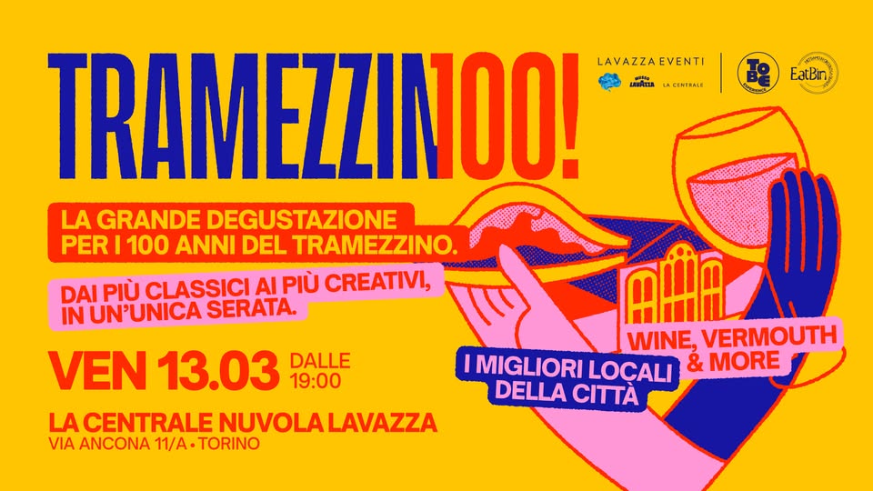 Evento Tramezzino 100 Anni Locandina Tramezzino 100 Anni - venerdì 13 marzo ore 19:00 - 21:00