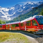 Trenino rosso del Bernina Trenino rosso del Bernina a Diano Marina (IM) il 4 luglio - 5 luglio 2026