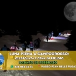 Trentino: Luna Piena a Campogrosso: Ciaspolata e cena in Rifugio Trentino Luna Piena a Campogrosso Ciaspolata e cena in Rifugio a Passo Pian delle Fugazze (TN) il 28 febbraio 2026