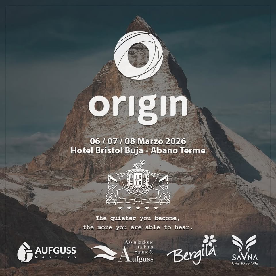 Evento TROFEO ORIGIN (3 giorni e 24 Aufgussmeister per emozionarti) Locandina TROFEO ORIGIN (3 giorni e 24 Aufgussmeister per emozionarti) - da venerdì 6 marzo - domenica 8 marzo 2026 ore 09:00 ore 19:30