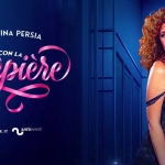 Valentina Persia “Nata con la guêpière” || Teatro Orfeo – Taranto Potrebbe essere un contenuto di pop art raffigurante testo