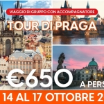 VIAGGIO DI GRUPPO A PRAGA – VIAGGIO DI GRUPPO CON ACCOMPAGNATORE Viaggio Di Gruppo A Praga – Viaggio Di Gruppo Con Accompagnatore a Bari (BA) il 14 ottobre 2026