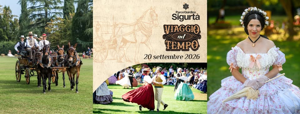 Evento Viaggio Nel Tempo 2026 Locandina Viaggio Nel Tempo 2026 - domenica 20 settembre ore 10:00 - 18:00