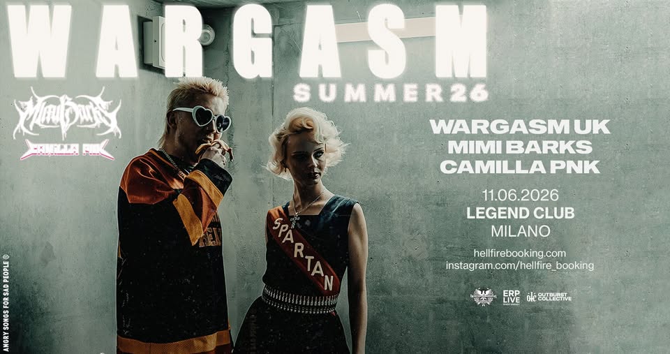 Evento Wargasm Legend Club, Milano Primo show headliner in Italia Locandina Wargasm Legend Club, Milano Primo show headliner in Italia - giovedì 11 giugno ore 19:30 - 23:30