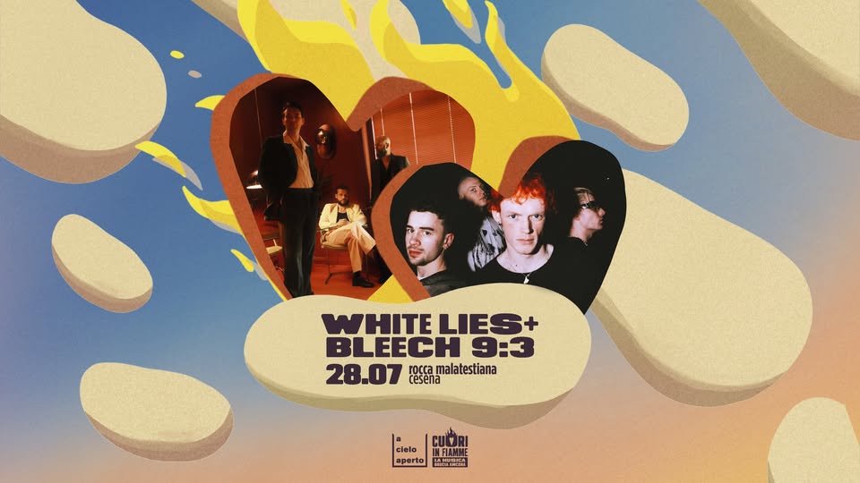 Evento White Lies – acieloaperto festival Locandina White Lies – acieloaperto festival - martedì 28 luglio ore 20:00 - 22:00