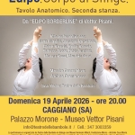 Workshop sulle arti performative condotto da Andrea Cramarossa. Da “Edipo Borderline” di V. Pisani. Workshop sulle arti performative condotto da Andrea Cramarossa. Da “Edipo Borderline” di V. Pisani. a Caggiano (SA) il 19 aprile 2026
