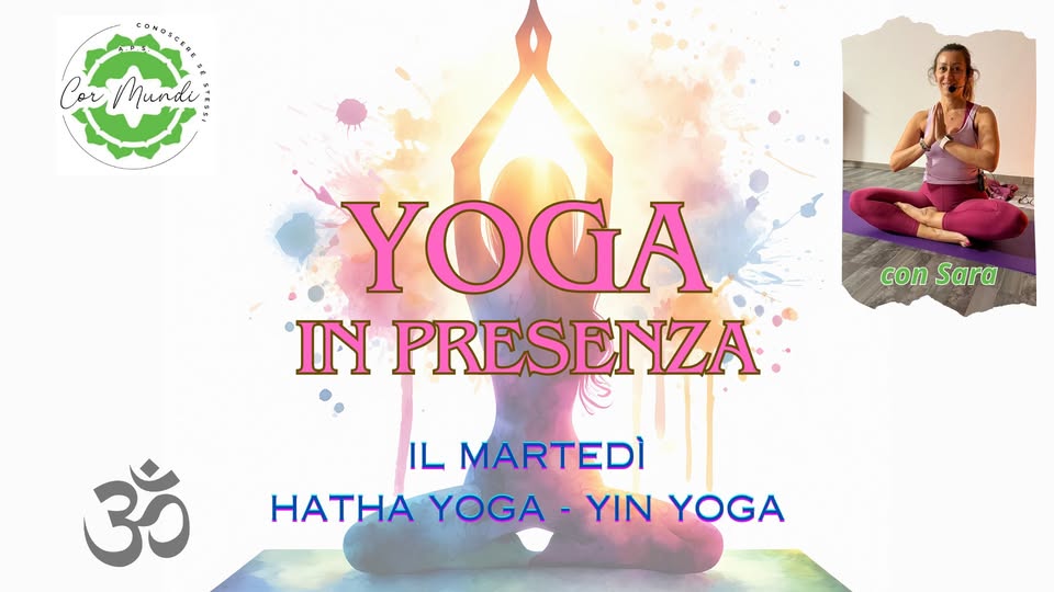 Evento YOGA in Presenza Locandina YOGA in Presenza - da martedì 13 gennaio - martedì 30 giugno 2026 ore 20:00 ore 21:00