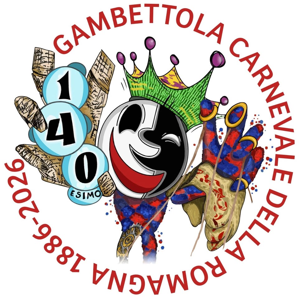 140′ Del carnevale della Romagna Potrebbe essere un'immagine raffigurante testo