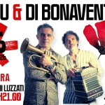 25 APRILE ’26 @ GIARDINI LUZZATI – FRESU & DI BONAVENTURA LIVE IN PIAZZA! (op. Nugara) Potrebbe essere un'immagine raffigurante tromba, clarinetto e il seguente testo "FRESU せ・ DI BONAVENTURA 集 OPENING: NUGARA GIARDINI LUZZATI GENOVA H21.00 净量"