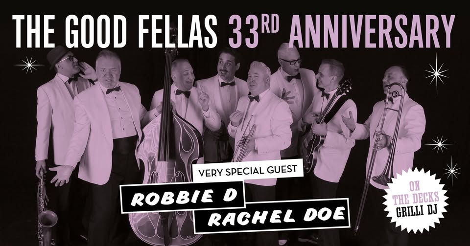 Evento 33rd Anniversary Party feat. Robbie D and Rachel Doe Locandina 33rd Anniversary Party feat. Robbie D and Rachel Doe - sabato 18 aprile ore 21:30 - 23:30