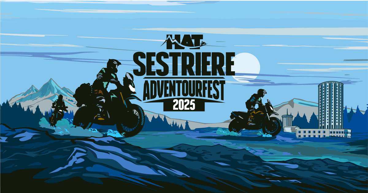 7° HAT SESTRIERE ADVENTOURFEST Nessuna descrizione della foto disponibile.