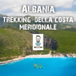 Albania: Trekking della costa meridionale. Potrebbe essere un'immagine raffigurante testo