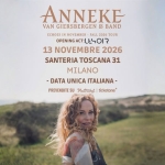 ANNEKE VAN GIERSBERGEN & BAND – Echoes in November • Live @ Santeria Toscana 31 (MI) Anneke Van Giersbergen & Band – Echoes In November – Live – Santeria Toscana 31 (Mi) a Milano (MI) il 13 novembre 2026