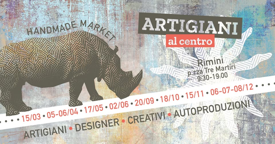 Evento Artigiani al Centro Locandina Artigiani al Centro - da domenica 15 marzo - martedì 8 dicembre 2026 ore 09:30 ore 19:00