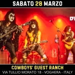 Black Diamonds KIss tribute band At Cowboys’ Guest Ranch Black Diamonds KIss tribute band At Cowboys’ Guest Ranch a Voghera (PV) il 28 marzo 2026