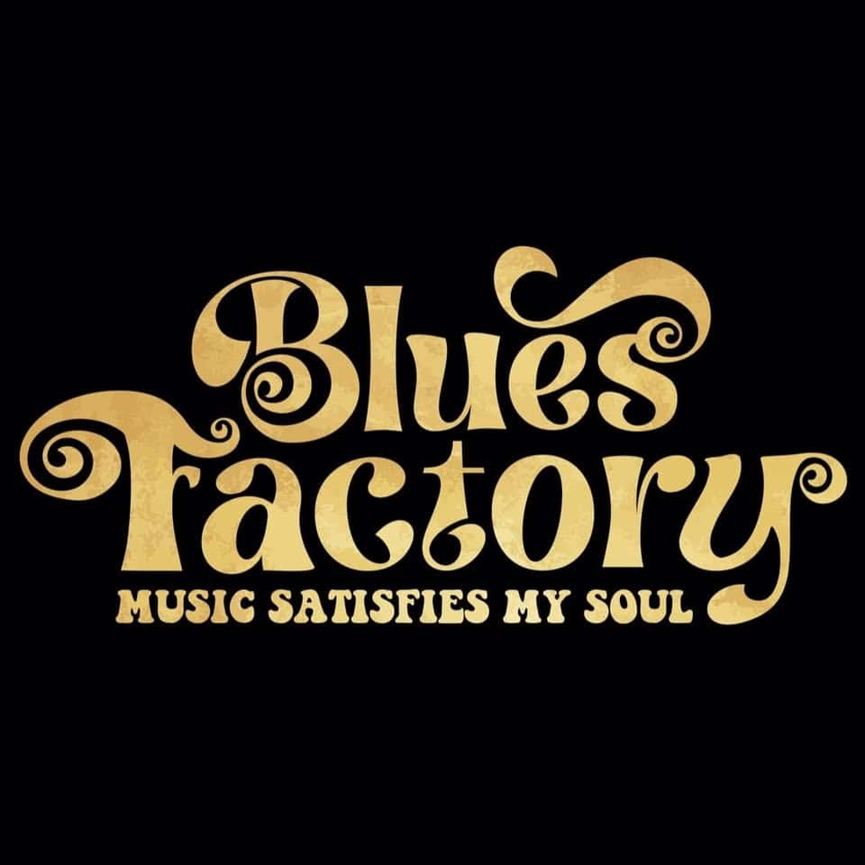 Potrebbe essere un'immagine raffigurante strumento musicale e il seguente testo "Blues MUSIC @ b SATISFIES MY SOUL"