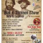 BUD E TERENCE SHOW – BOTTE DI CARNEVALE – Potrebbe essere un'immagine raffigurante testo