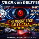 Cena con Delitto – Chi muore esce dalla casa a San Miniato (PI) il 21 marzo 2026