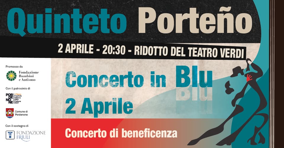 Evento Concerto in blu Locandina Concerto in blu - giovedì 2 aprile ore 20:30 - 22:30