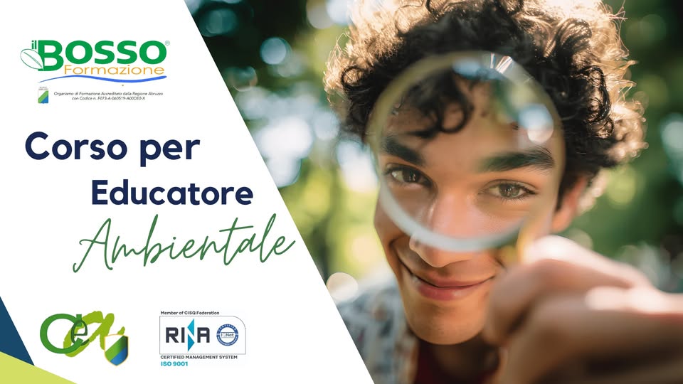 Evento Corso per Educatore Ambientale Ottobre 2026 Locandina Corso per Educatore Ambientale Ottobre 2026 - venerdì 23 ottobre ore 16:00 - 18:00