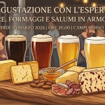 Degustazione con l’Esperto – Birre, Formaggi e Salumi in Armonia Degustazione con l’Esperto – Birre, Formaggi e Salumi in Armonia a Camporosso (IM) il 20 marzo 2026