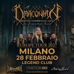 Draconian, Saturnus, Ann My Guard | Legend Club – Milano Draconian, Saturnus, Ann My Guard Legend Club – Milano a Milano (MI) il 28 febbraio 2027