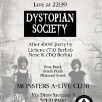 Dystopian Society + Dj set Dystopian Society Dj set a Prato (PO) il 4 aprile 2026