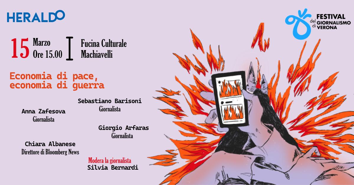 Evento Economia di pace, economia di guerra Locandina Economia di pace, economia di guerra - domenica 15 marzo ore 15:00 - 17:00