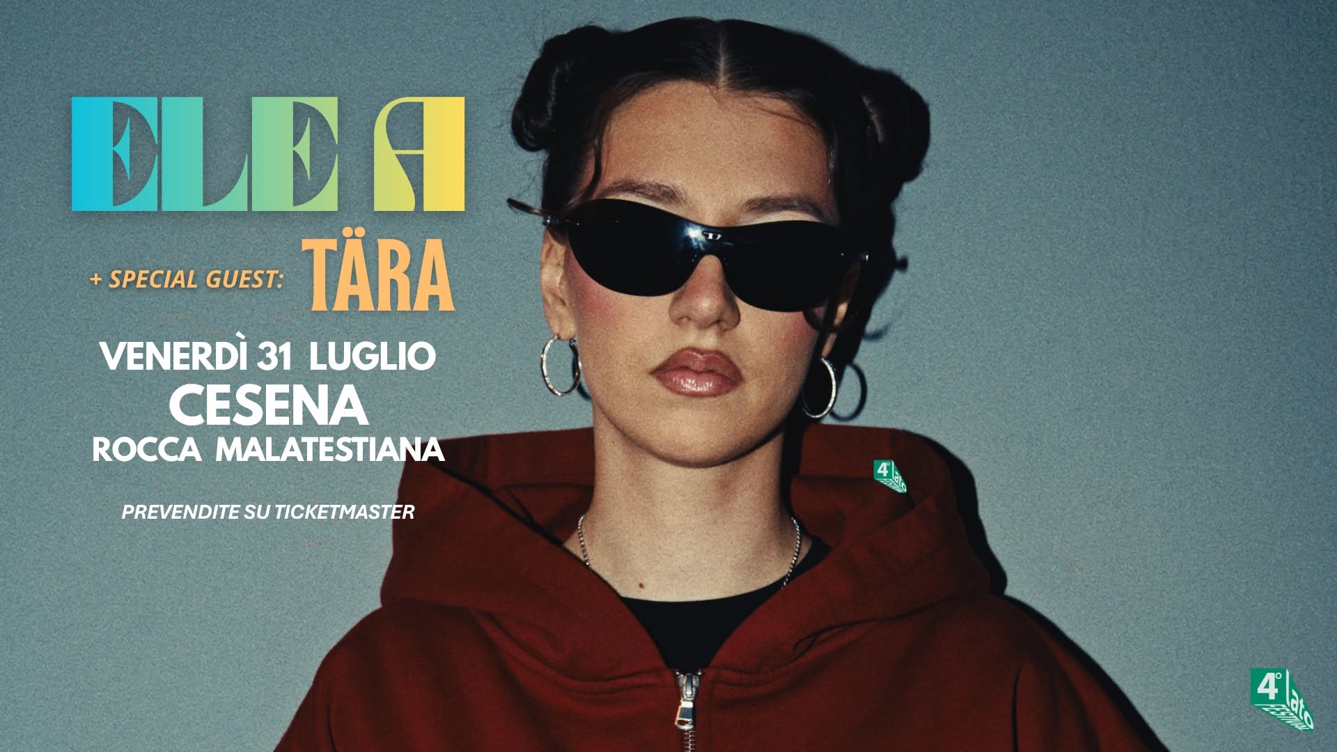 Evento ELE A Tära – Rocca Malatestiana Cesena Locandina ELE A Tära – Rocca Malatestiana Cesena - venerdì 31 luglio ore 21:00 - 23:00
