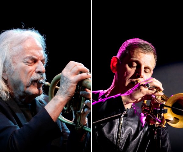 Evento Enrico Rava Fabrizio Bosso Quartet feat. Géraldine Laurent Vicenza Jazz 2026 Locandina Enrico Rava Fabrizio Bosso Quartet feat. Géraldine Laurent Vicenza Jazz 2026 - lunedì 25 maggio ore 21:00 - 23:00