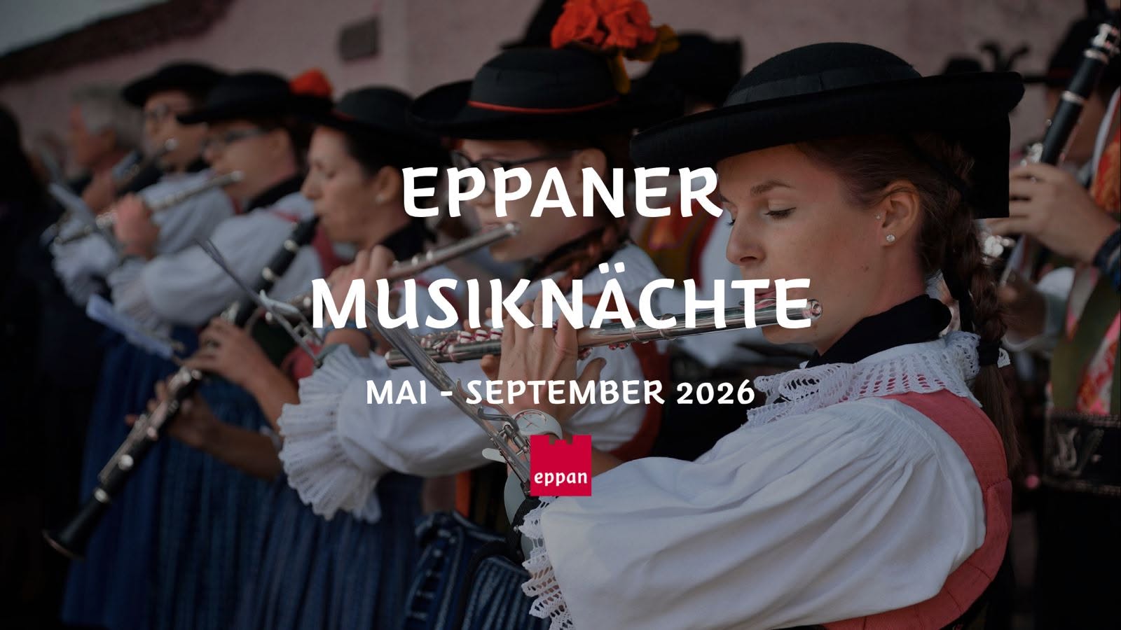 Evento Eppaner Musiknächte Locandina Eppaner Musiknächte - da sabato 18 aprile - venerdì 11 settembre 2026 ore 17:30 ore 21:30