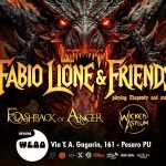 Fabio Lione & Friends/ Flashback of Anger/ Wicked Asylum Live Spazio Webo (PU) Fabio Lione & Friends – Flashback of Anger – Wicked Asylum Live Spazio Webo (PU) a Pesaro (PU) il 4 aprile 2026