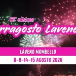 Ferragosto Lavenese 2026 Potrebbe essere un'immagine raffigurante fuochi_d'artificio e il seguente testo "63° edizione Ferragosto ragostoLavenese Lavenese LAVENO MOMBELLO -AGOSTO MOMBELLO-AGOST02026 - 2026"